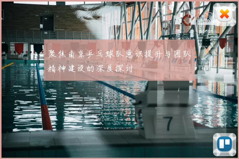 聚焦南京乒乓球队意识提升与团队精神建设的深度探讨