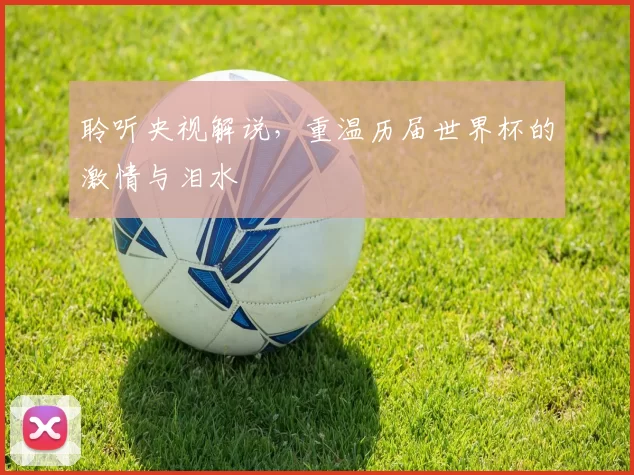 聆听央视解说，重温历届世界杯的激情与泪水