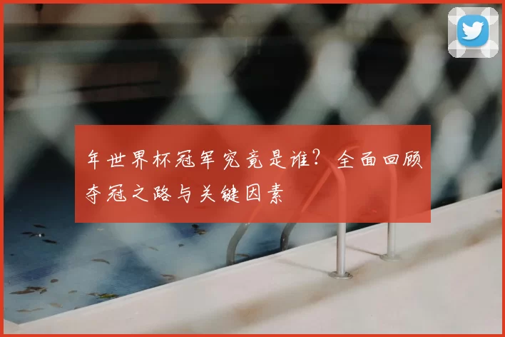 年世界杯冠军究竟是谁？全面回顾夺冠之路与关键因素
