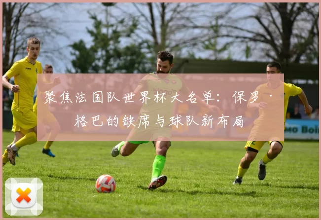聚焦法国队世界杯大名单：保罗·博格巴的缺席与球队新布局